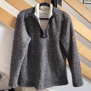 Orvis Sherpa Lined 1/4 Zip Pullover